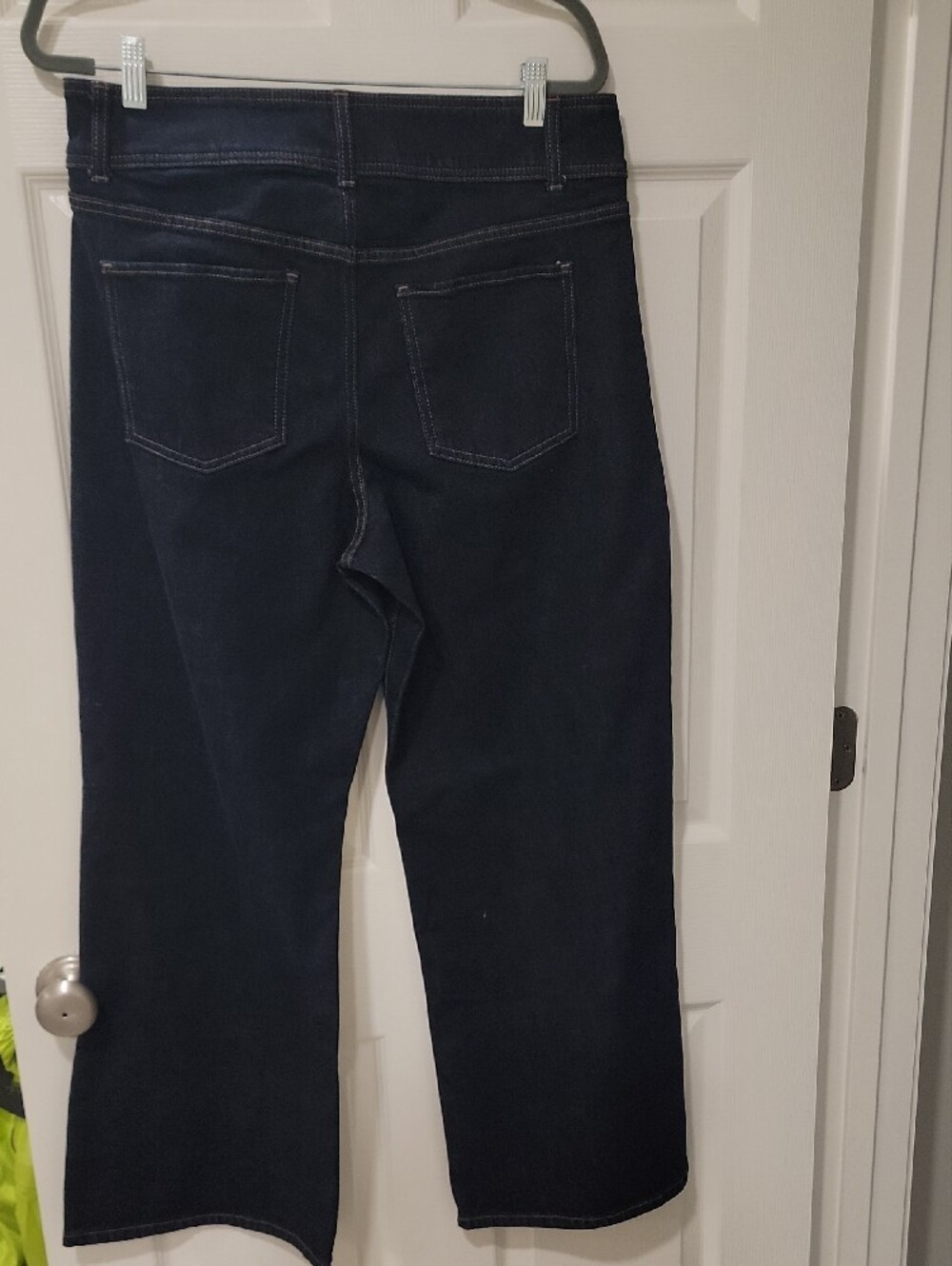 Banana Republic Dark Indigo Wide-Leg Jeans - Picture 5 of 10